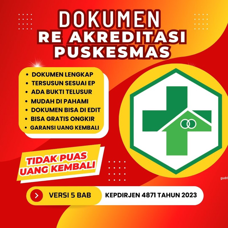 Dokumen Re Akreditasi  Puskesmas Terbaru 2024