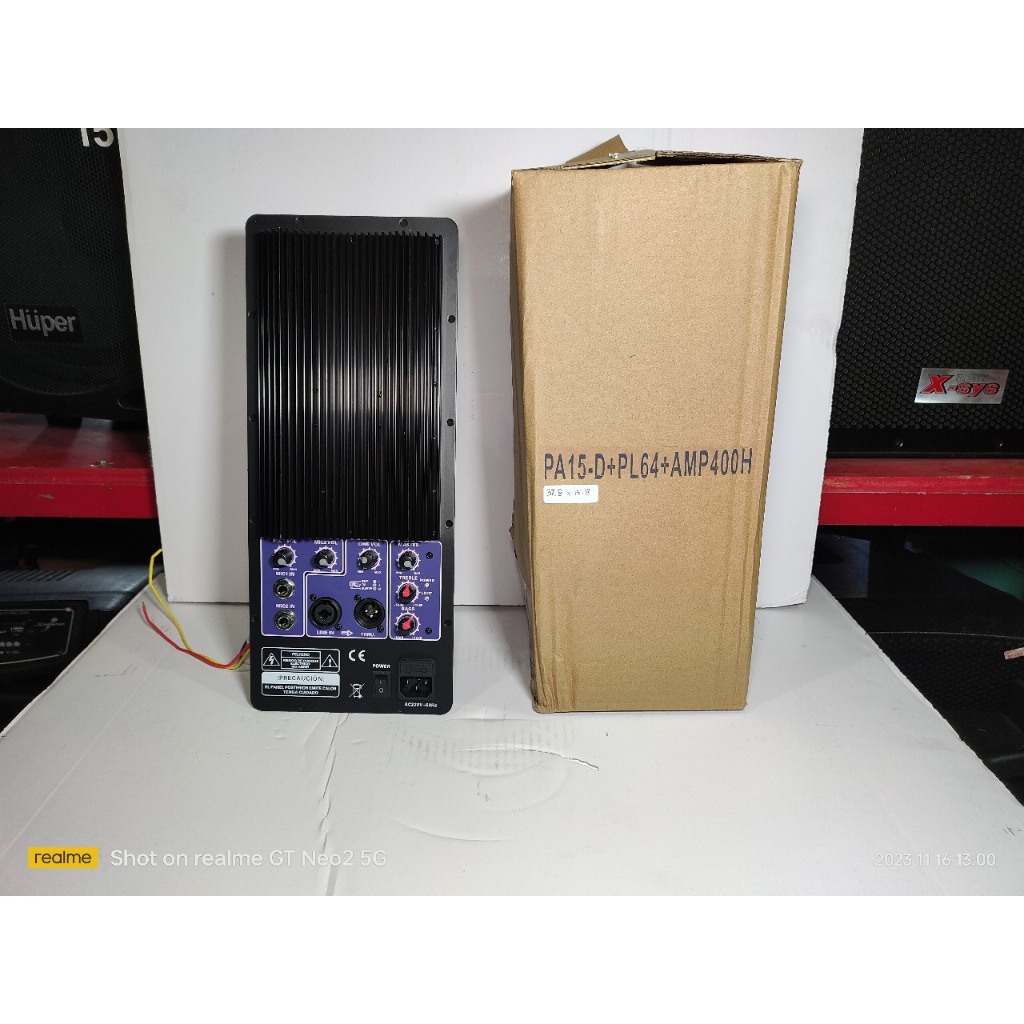 KIT AKTIF MESIN AKTIF PA 15-D+PL64+AMP400H