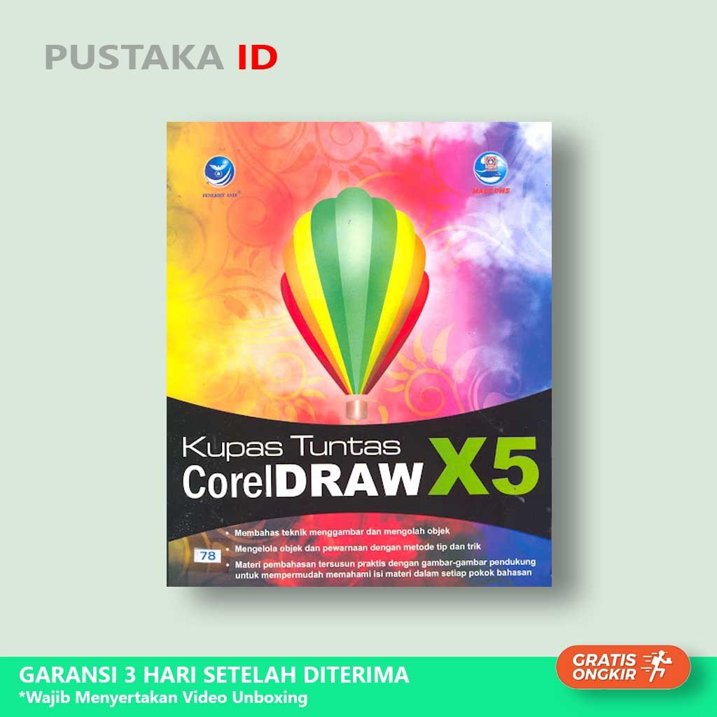 Buku Kupas Tuntas Coreldraw X5 - Original