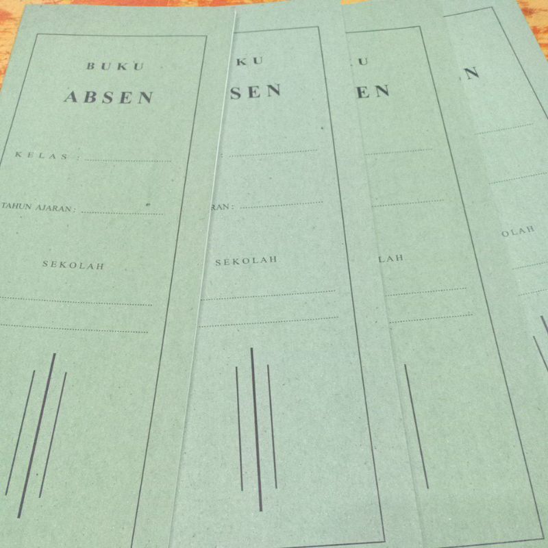 

Buku Absen Sekolah(10 Pcs)