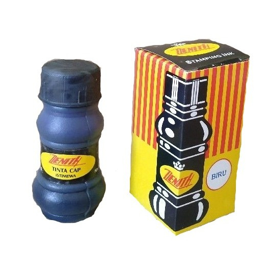 

INK STAMP PAD / REFILL STAMP PAD / TINTA STEMPEL / TINTA STAMP ZENITH BIRU