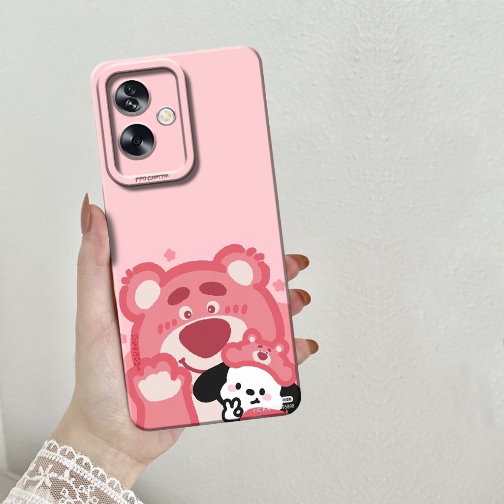 Softcase Procamera For OPPO A79 5G Silikon Terbaru Motif Kartun Lotso Toy Story 3 Lucu dan Keren Fas