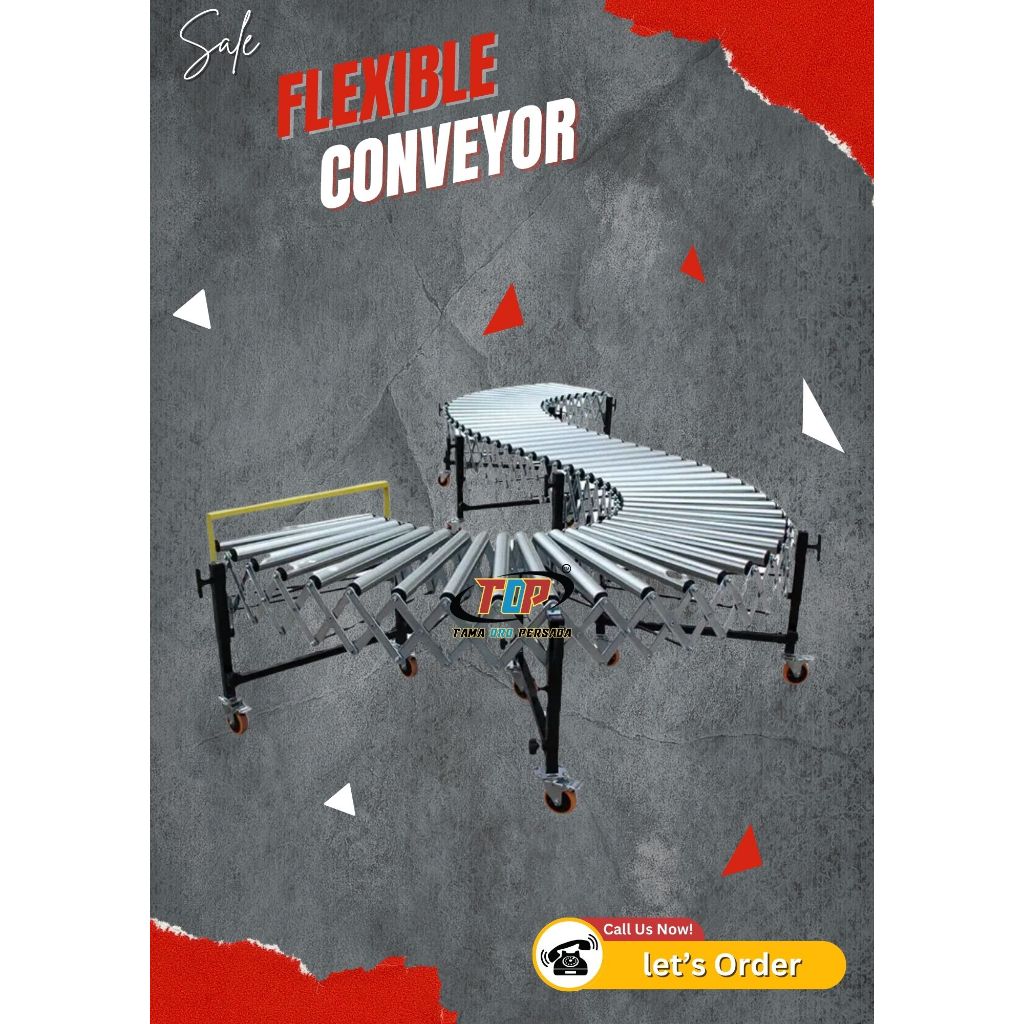 Flexible Conveyor - Roller Conveyor - Gravity conveyor