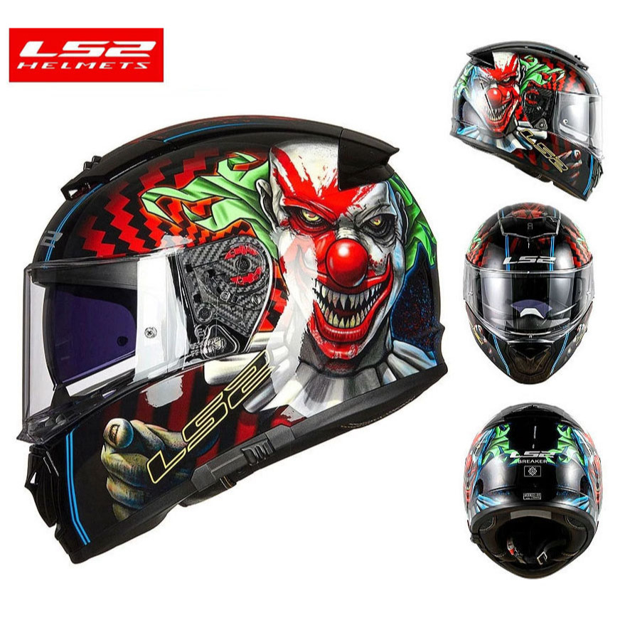 Clown series LS2 original full face helmet, import, size XL