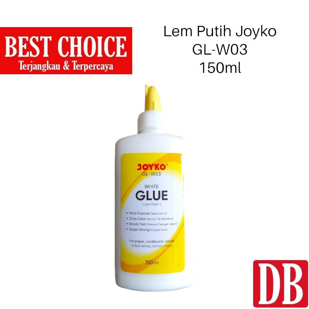

Lem Putih Cair / White Liquid Glue Joyko GL-W03 (1pcs)
