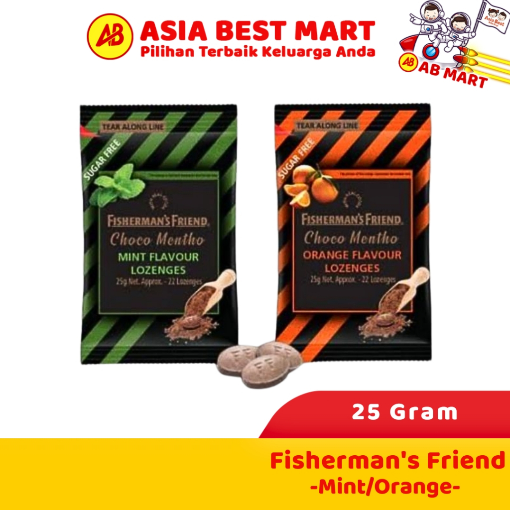 

Fisherman'S Friend Choco Mentho Flavour Lozenges 25Gr Permen Sugar Free
