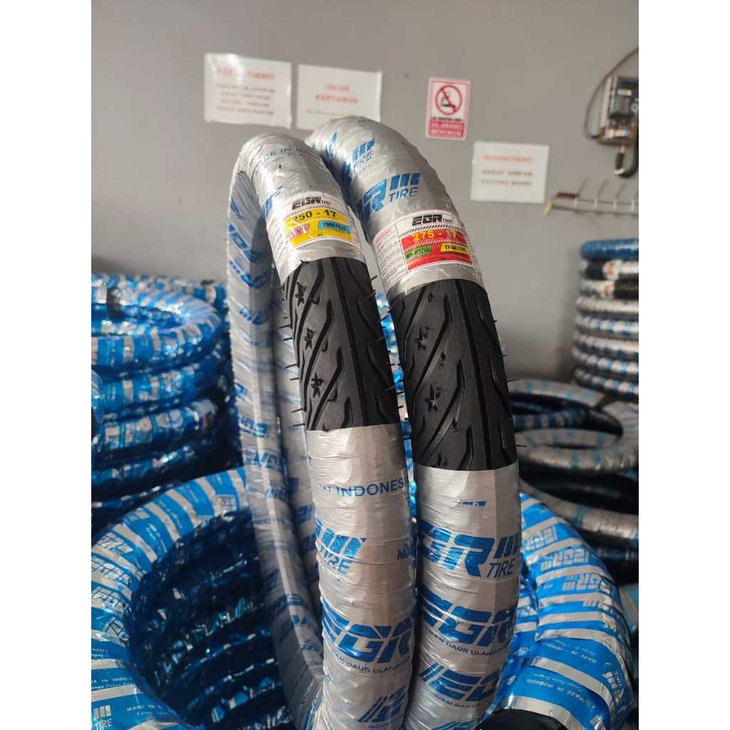 Ban Luar Motor Bebek Sepasang Non Tubeless Ring 17 Ukuran 250-17 & 275-17