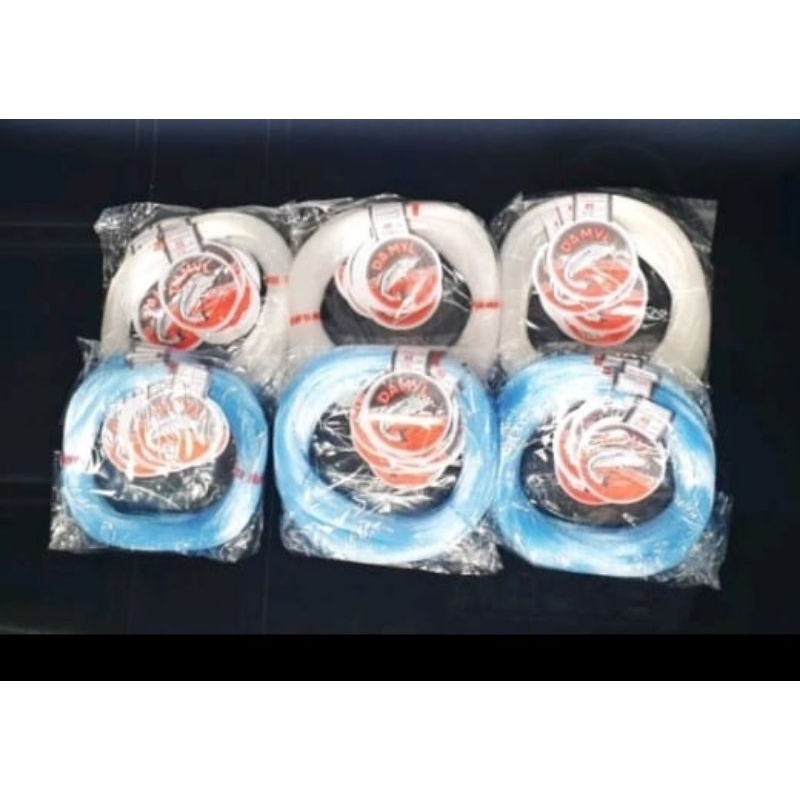Senar DAMYL Biru Dan Putih / Tali pancing / Benang pancing / Senar Monofilament