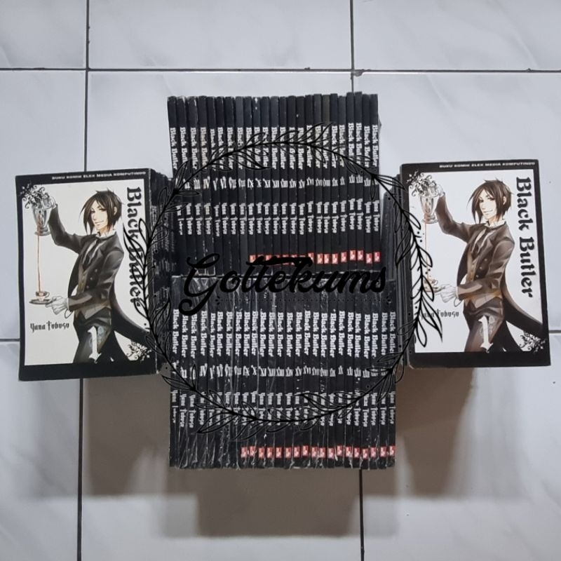 komik black butler set