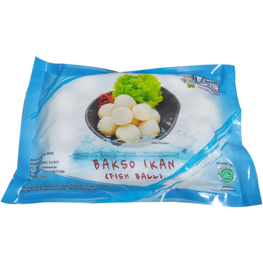 

BAKSO IKAN 200 GR ( LICHUAN ) | IKAN | BAKSO IMPOR | BAKSO | FROZEN FOOD