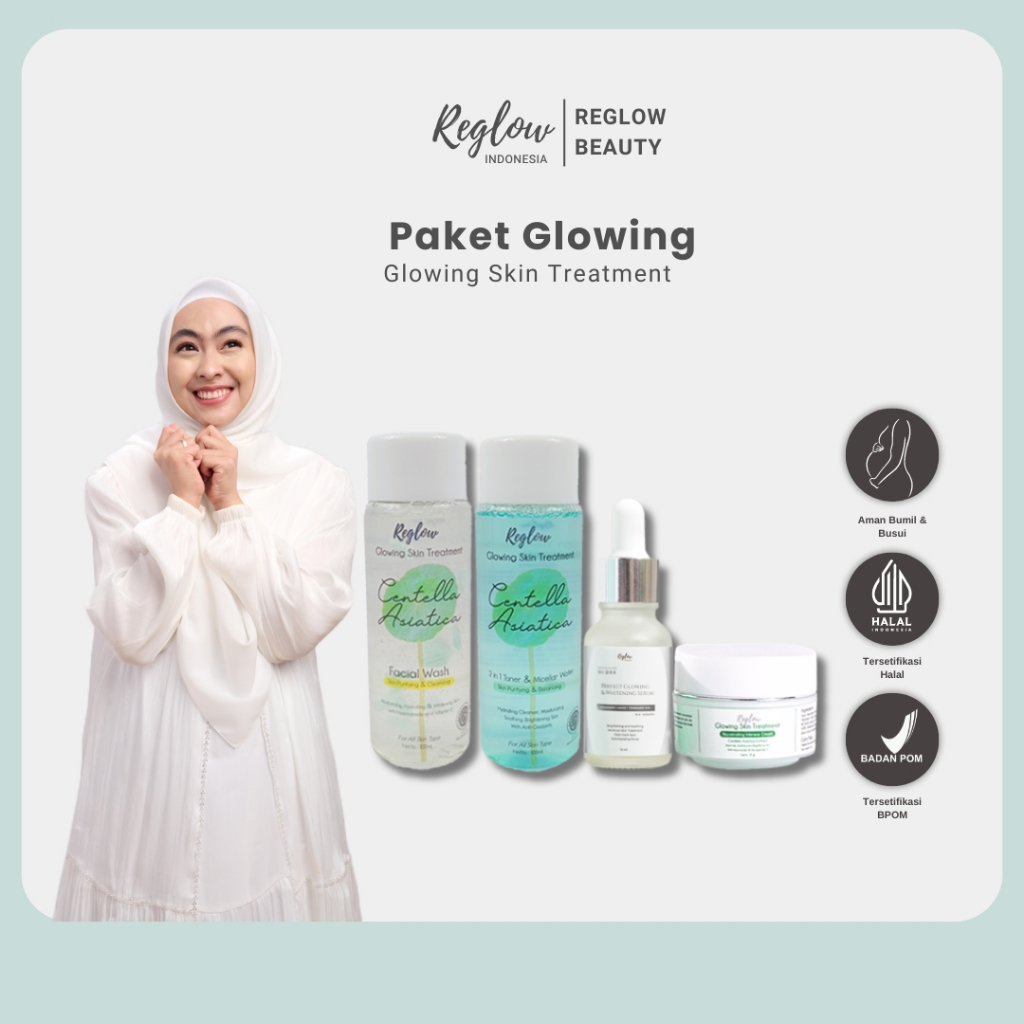 Reglow Skincare Original dr. Shindy Satu Paket Reglow Beauty 100% ORI HALAL & BPOM