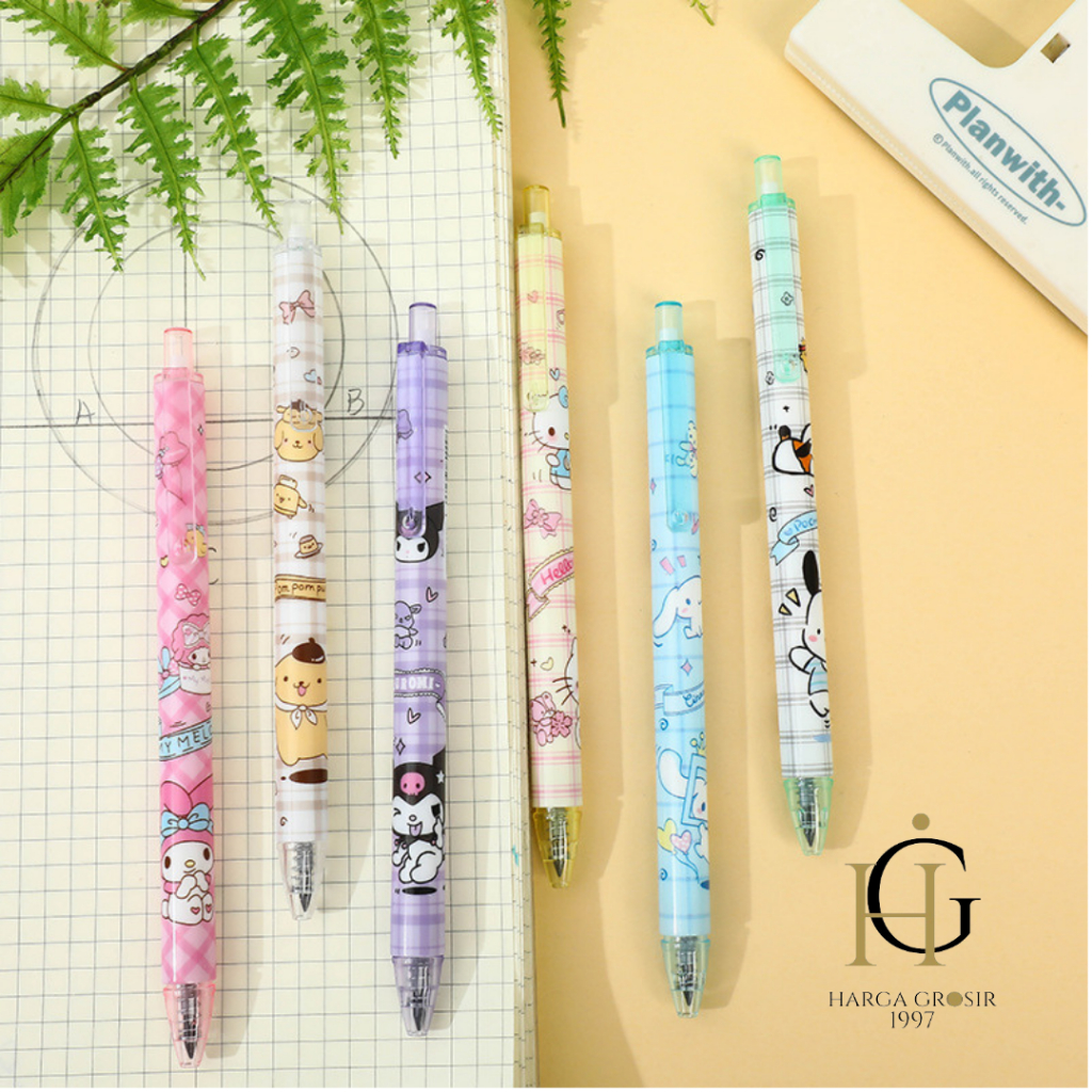 

Pensil cetek infinete sanrio pensil abadi cinamoroll purin melody kuromi kado unik