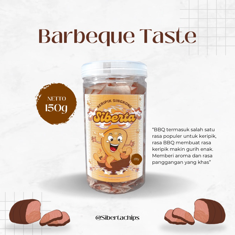 

Keripik Singkong Siberta - BBQ