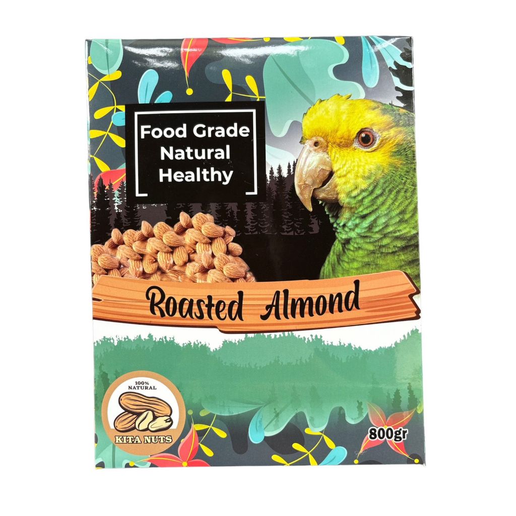 

KACANG ALMOND ROASTED AUSTRALIA UTUH FOOD GRADE KITANUTS 800GR