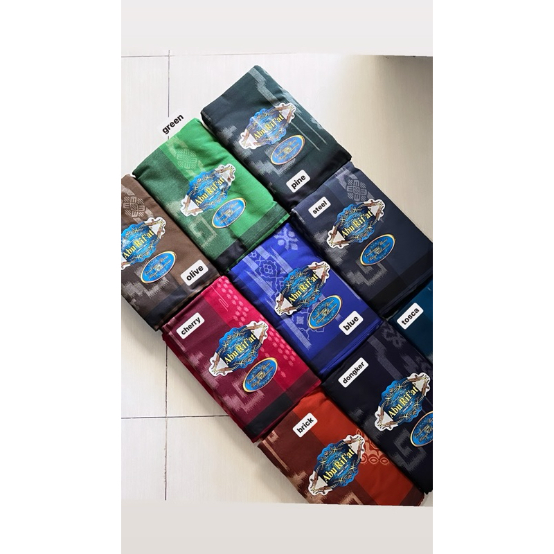 SARUNG HALUS ABU RIFAT MOTIF KEMBANG