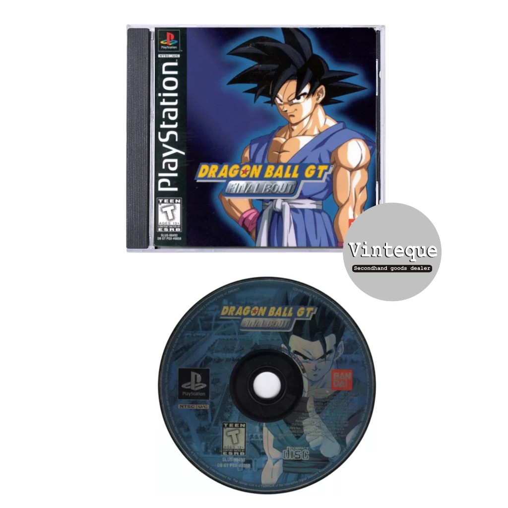 Kaset CD PS1 Playstation 1 Original Pabrik Dragon Ball GT