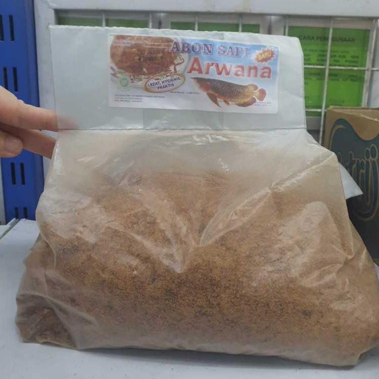 

abon sapi merk arwana 1kg