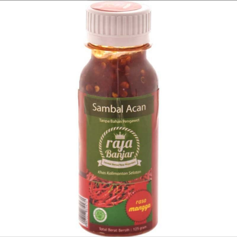 

RAJA BANJAR SAMBAL ACAN MANGGA 125g