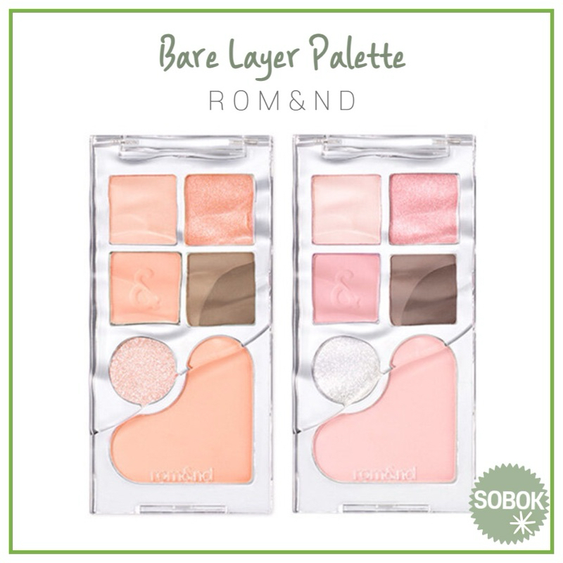 Romand Bare Layer Palette - Eyeshadow