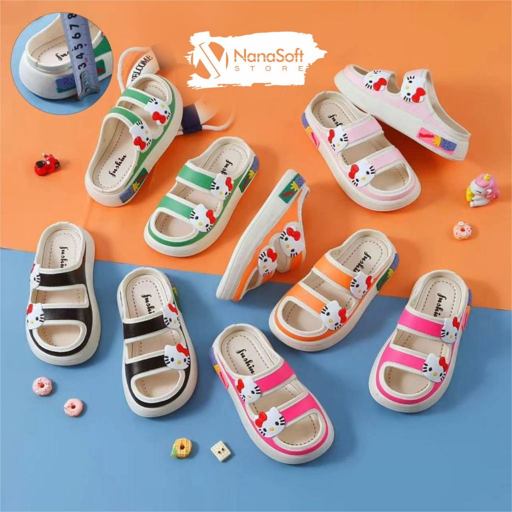 Sendal Anak Perempuan Fushin Hello Kitty (2 Sampai 8 Tahun)