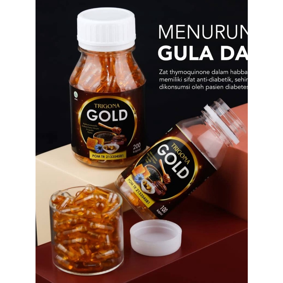 Habbatussauda Original Asli Extra Propolis Trigona Gold