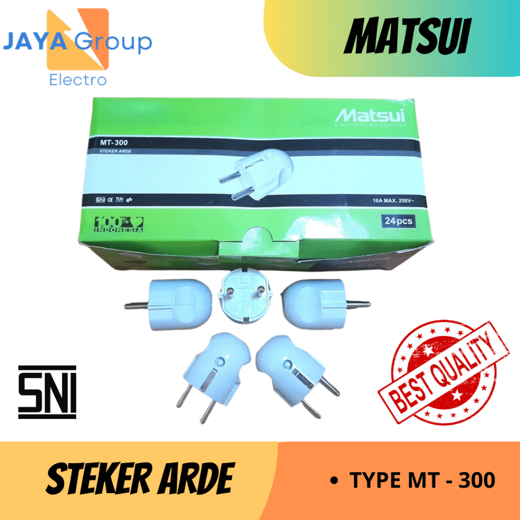 MATSUI MT-300 STEKER ARDE KEPALA COLOKAN LISTRIK