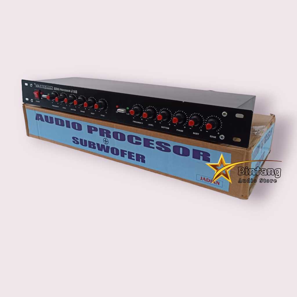 Audio Prosesor + Subwoofer /AP Sub Barang JADIAN Tinggal Pakai