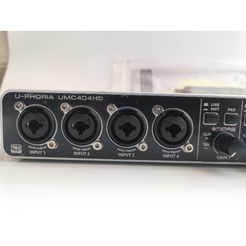 Behringer Uphoria UMC404HD Soundcard 4 Channel