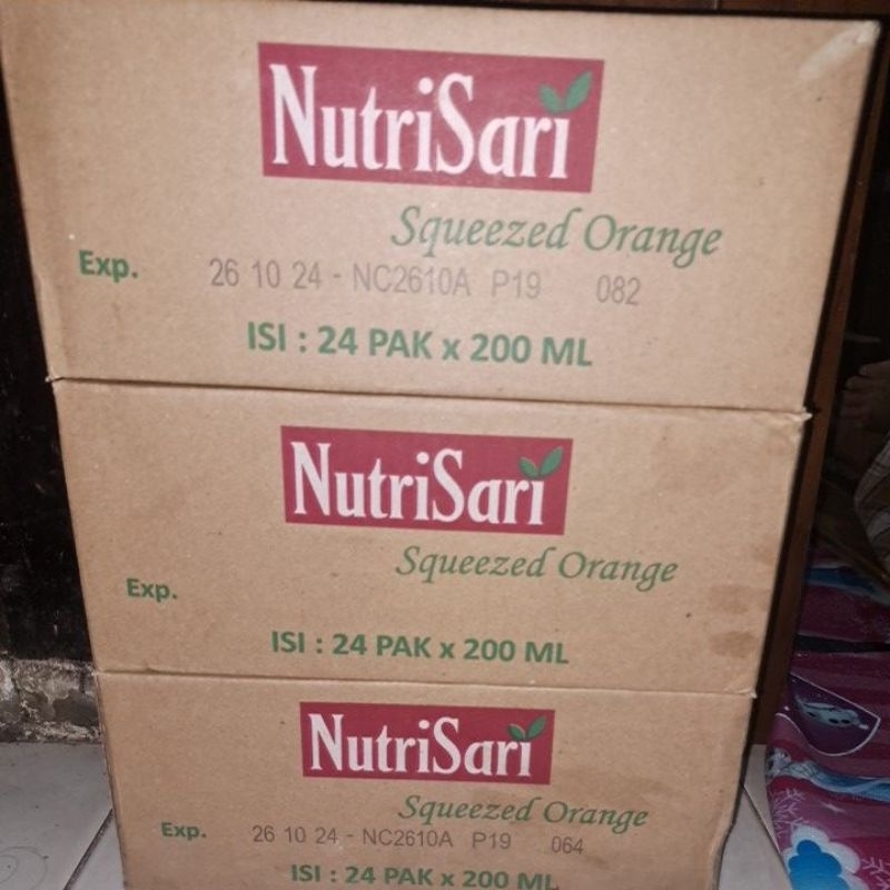 

nutrisari 200ml 1 Dus isi 24 kotak