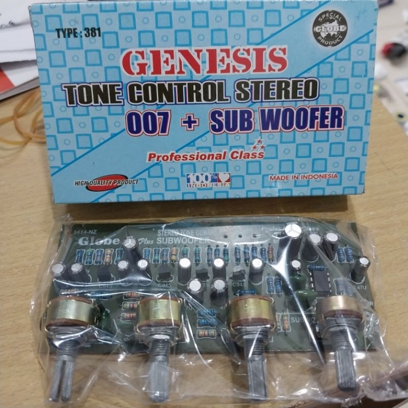 Tone Control Stereo 007 + Subwoofer Genesis