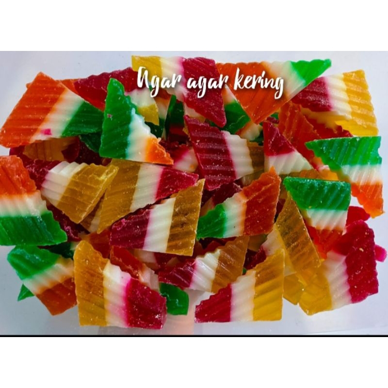 

permen agar agar kering