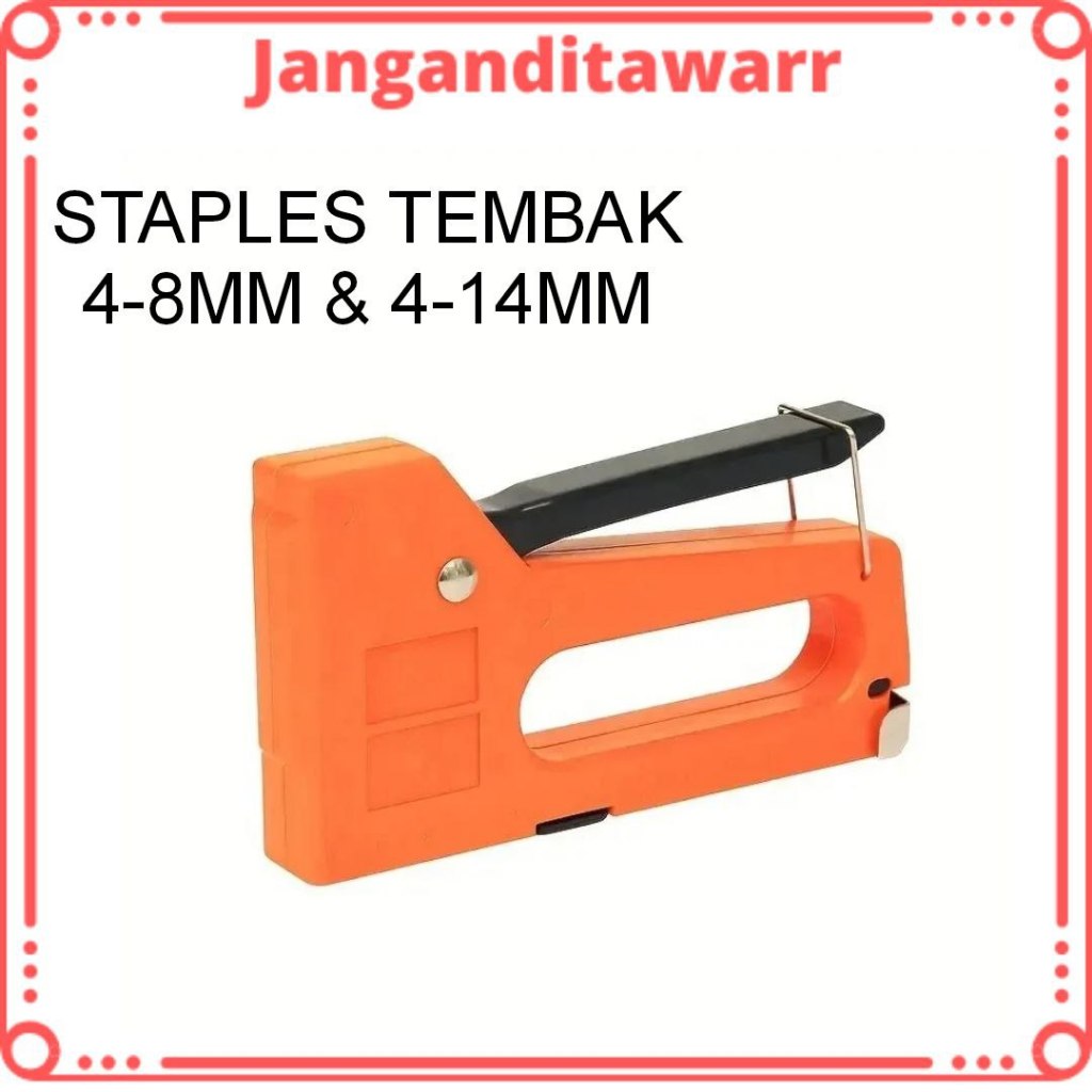 

Staples Tembak Belter 4-8mm 4-14mm Steples Jok Sofa Gun Tacker Steples Tembak Guntacker Kayu Jok Kulit Motor