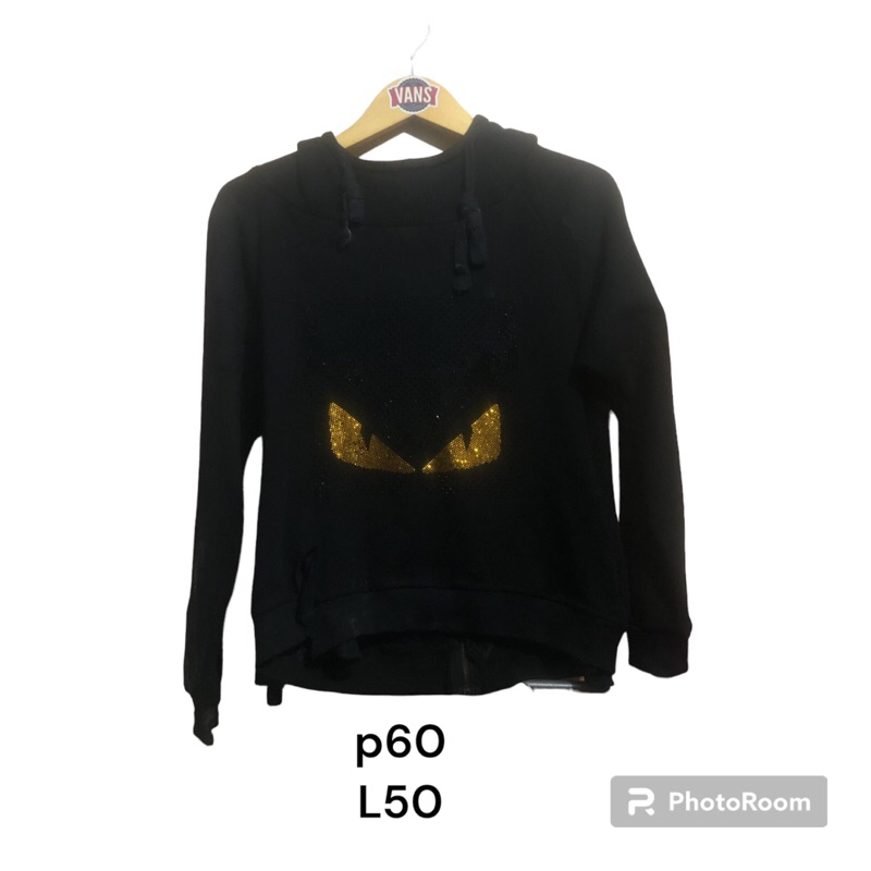 Hoodie Rhinestone Back Zip Mastermind