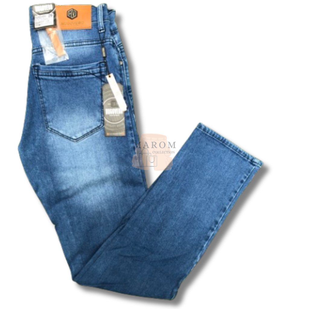 Celana Panjang Jeans HUGO VERO Original Model Slimfit Denim Premium Quality Size 27 sampai 38