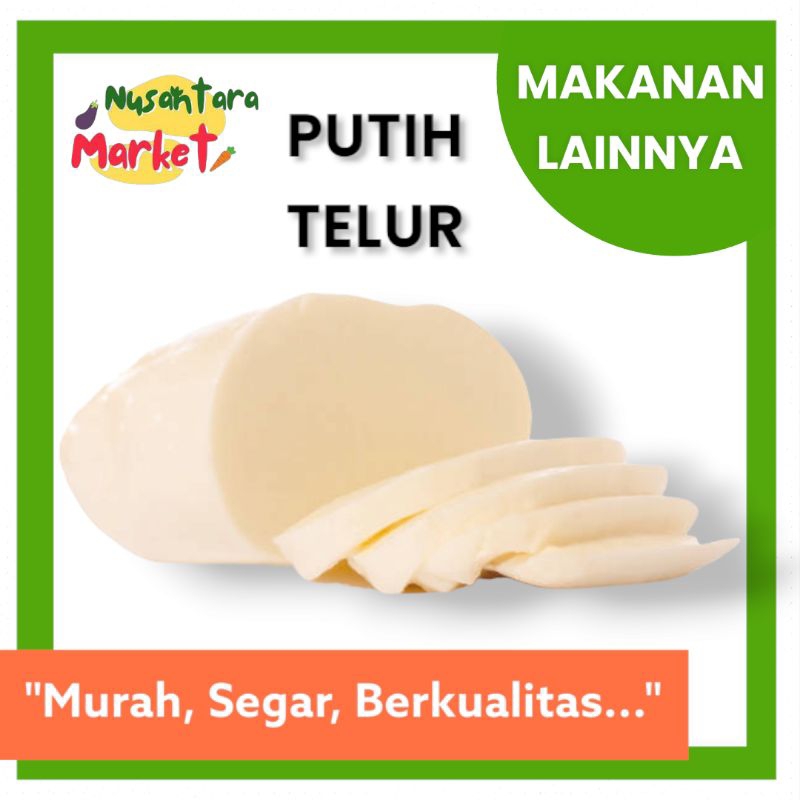 

PUTIH TELUR | 400GR | NUSANTARA MARKET