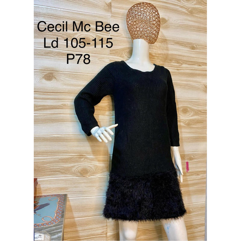 Sweater Dress fuzzy premium