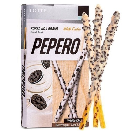 

Lotte White Cookie Pepero - Biskuit Stik Salut 32gr