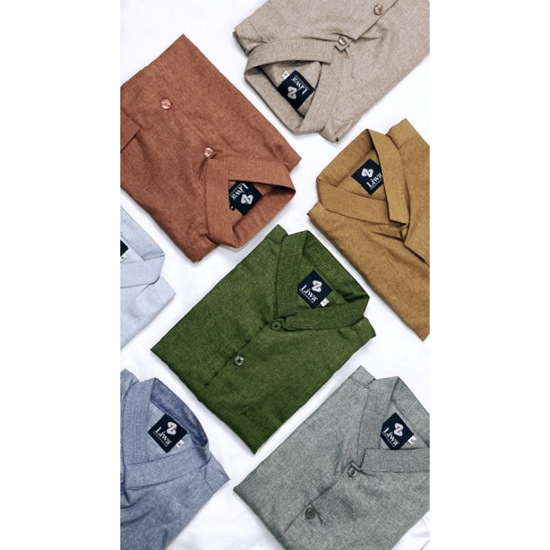 KOKO LIWA' BAJU MUSLIM model ammu KOKO PREMIUM wibawa BAJU DEWASA dengan bahan katun Madinah