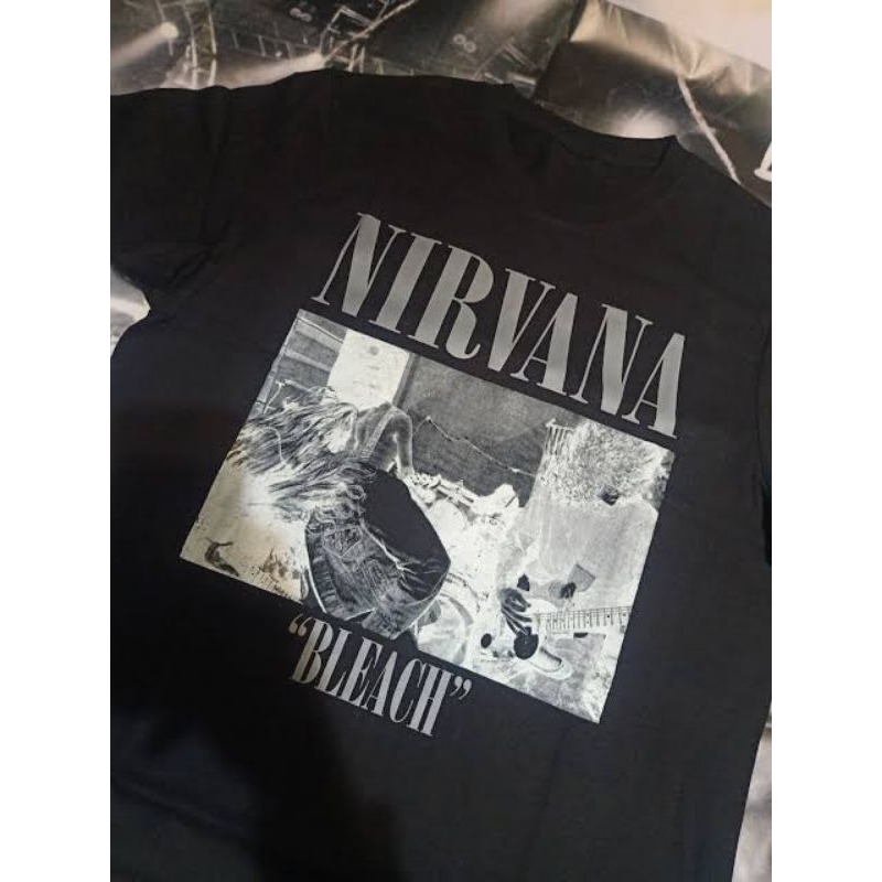 KAOS BAND NIRVANA "BLEACH" PREMIUM T-SHIRT