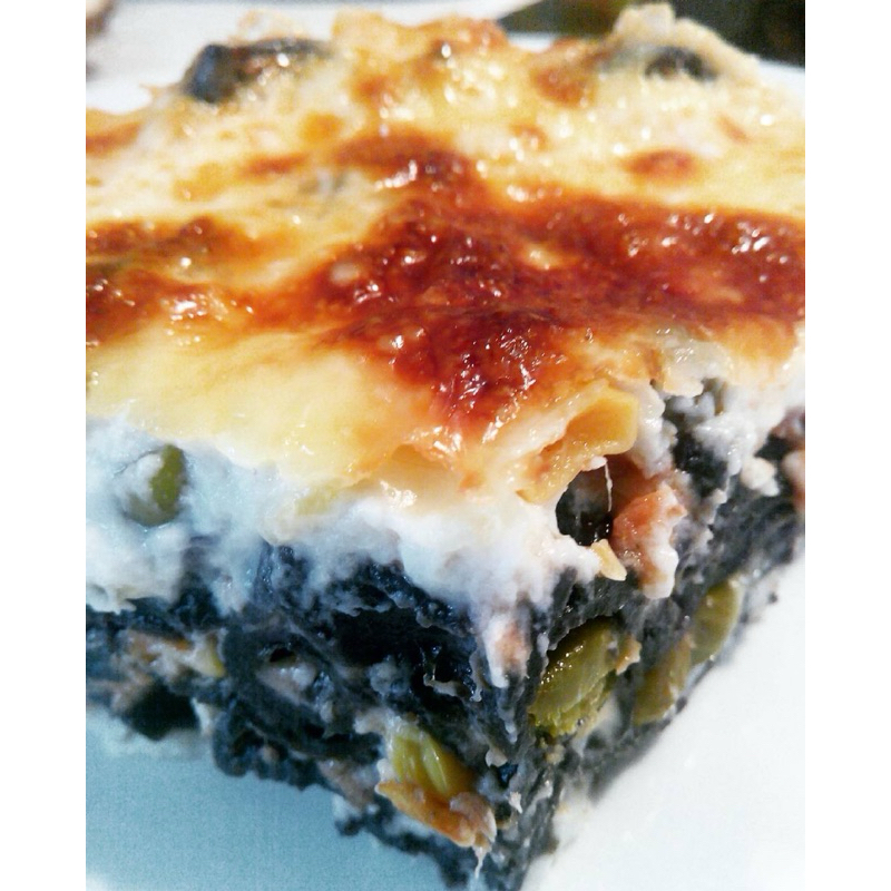

Black Beef Lasagna
