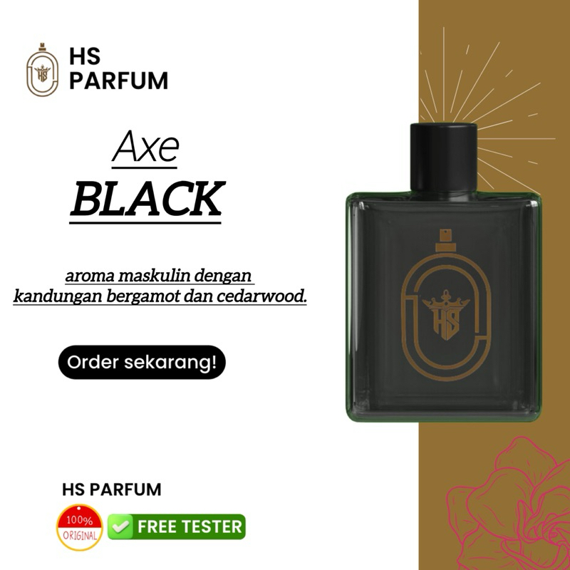 HS PARFUM || AXE BLACK || TAHAN LAMA