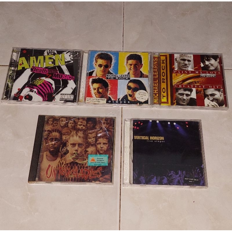 cd original AMEN / MICHAEL LEARNS TO ROCK / KORN / VERTICAL HORIZON