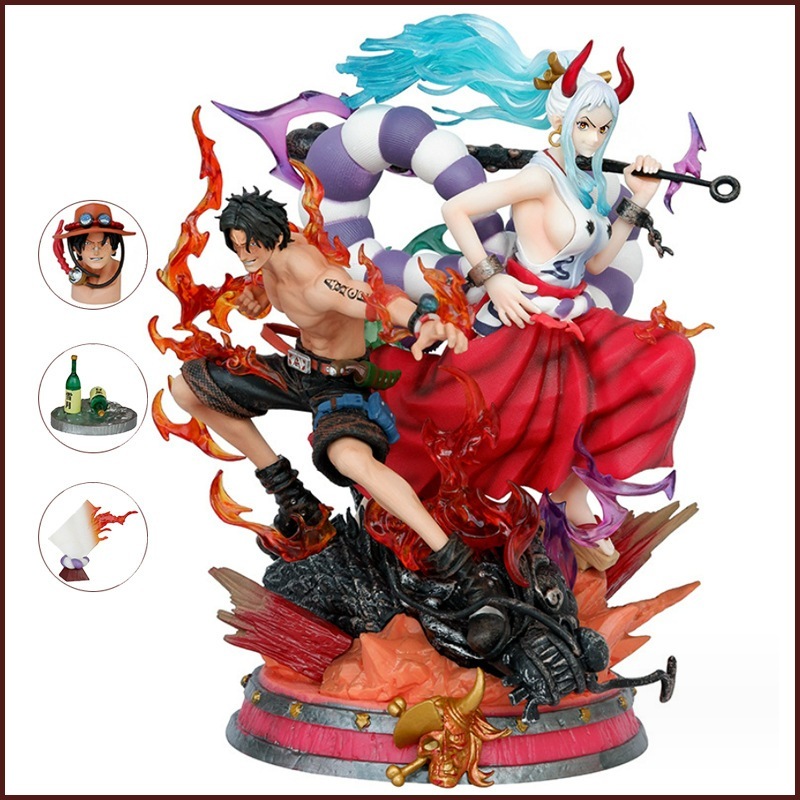 Action Figure One Piece Ace Yamato LX Studio