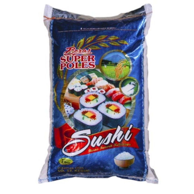 

Beras Super Premium "SUSHI" 5 kg Long Grain