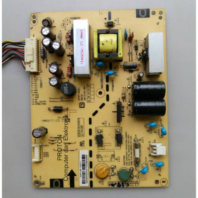 PSU Power Supply LED TV Sharp Aquos LC-29LE507i 29LE507i LC-29LE5071 29LE5071 . Regulator board OPVP