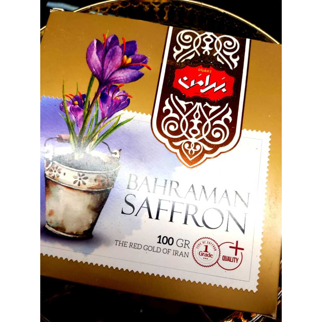

Bahraman Saffron Grade 1+ MJ safron Harian
