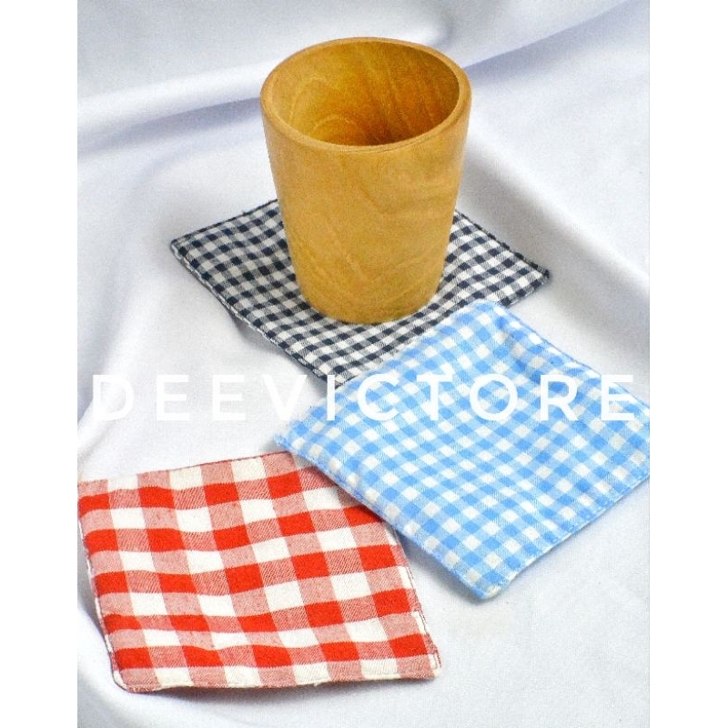 Tatakan Kain || Tatakan Gelas || Linen Coaster