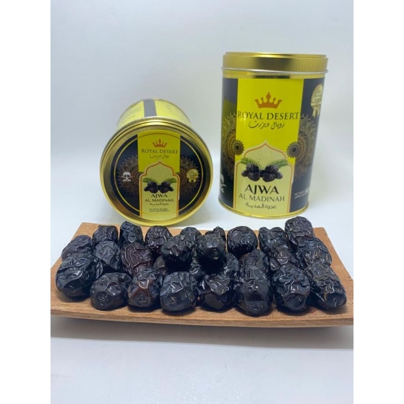 

Kurma Ajwa Royal Dessert New Box Packaging 500gr