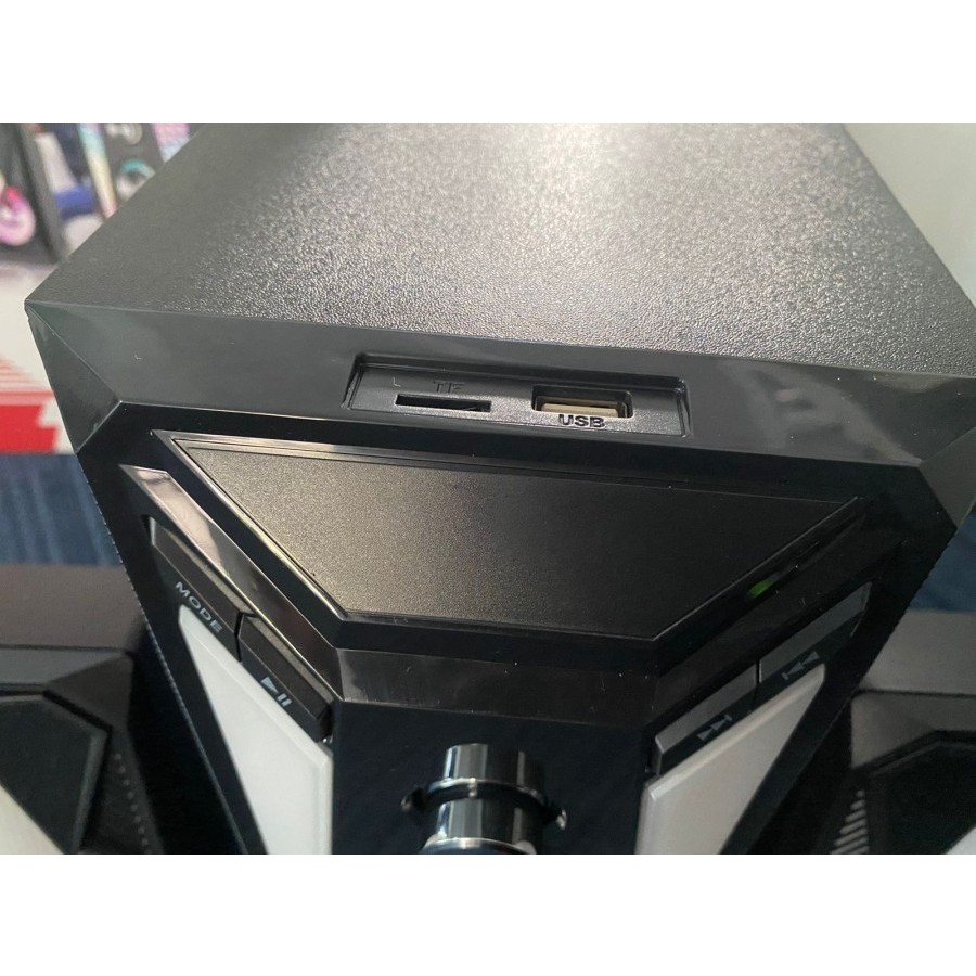 Speaker Advance M15 BT Bluetooth Subwoofer + port Mic Karaoke m15bt