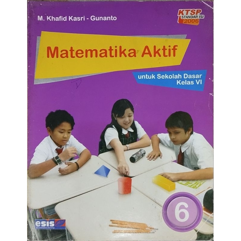 

Matematika aktif kelas 6 SD/MI Erlangga